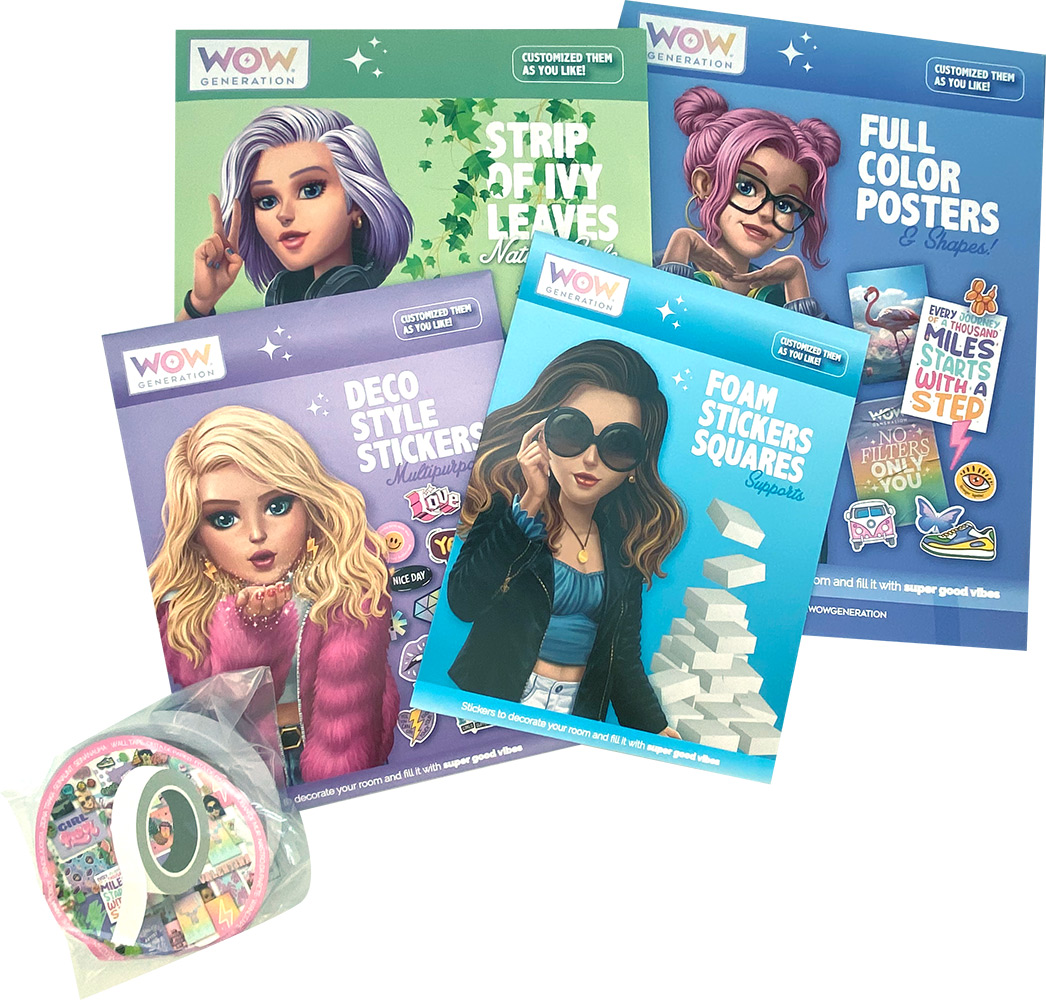 247010-EC Set za dekoraciju sobe WOW Generation s LED munjom, P6