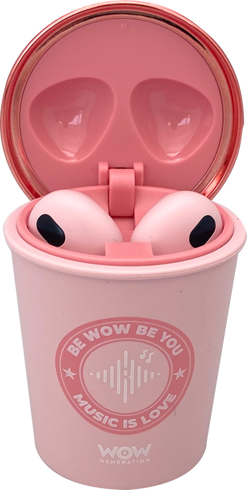 247012-EC Slušalice bežične earpods WOW Generation u kutiji, sort P6/24