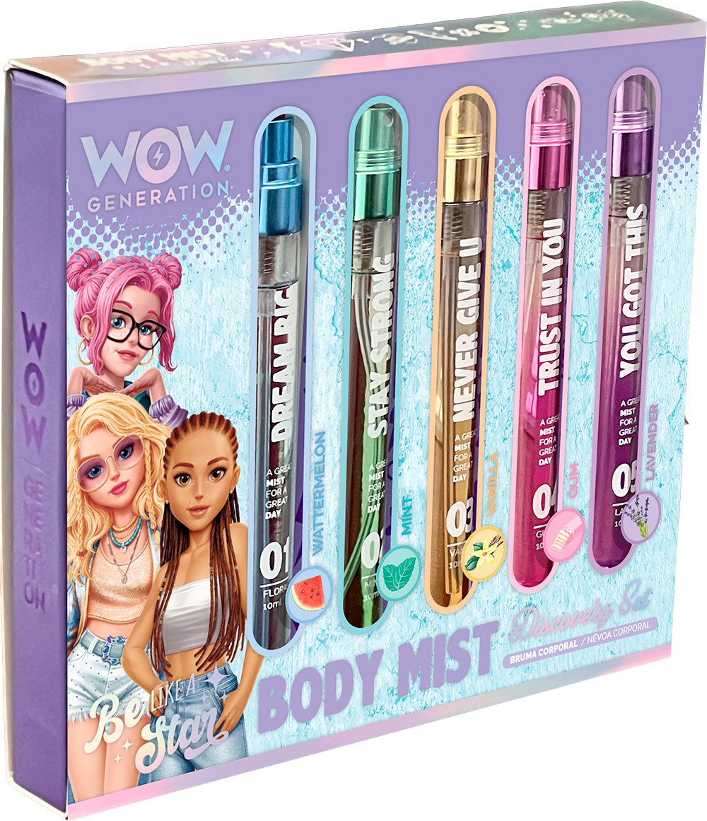 247017-EC Vodica za tijelo mirisna WOW Generation set 5kom, P24