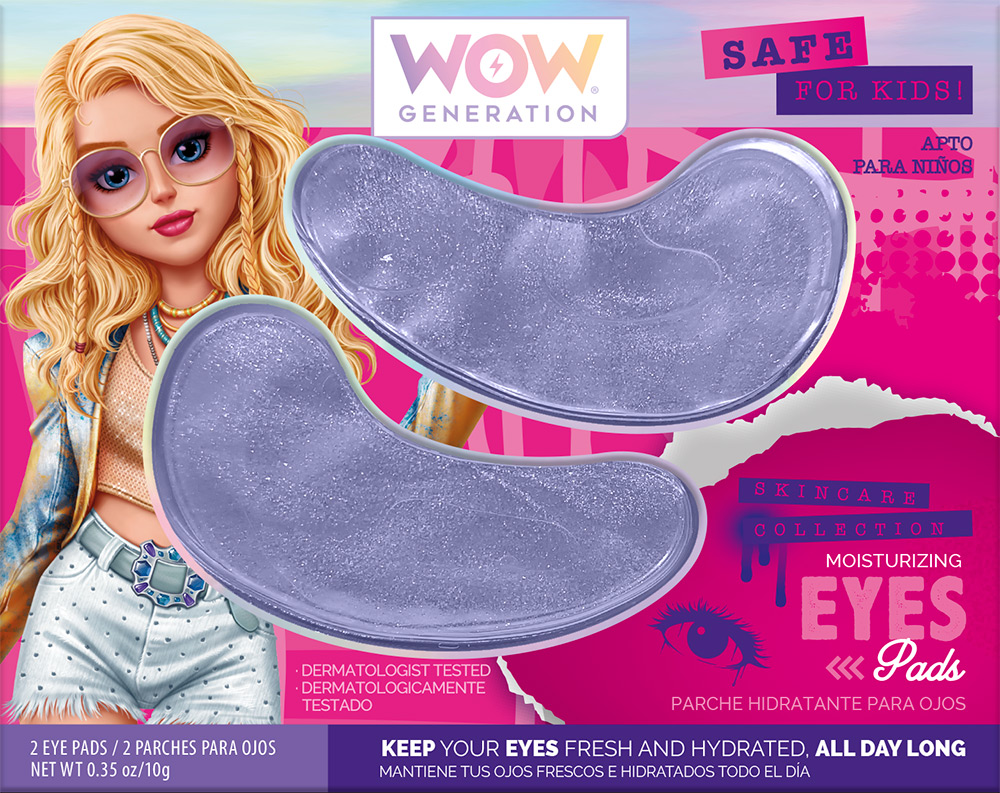 247019-EC Maska za područje oko očiju hidratantna jelly WOW Generation u omotinici P24/48