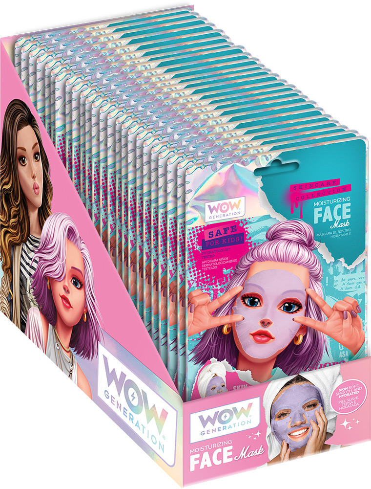 247020-EC Maska za lice hidratantna WOW Generation u omotnici P24/48