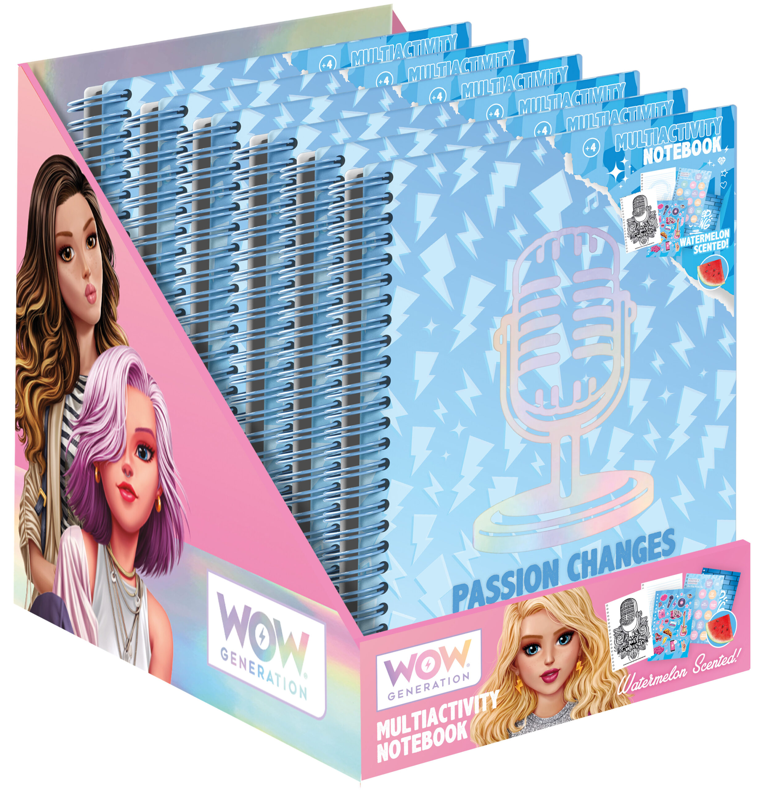 247030-EC Notes spiralni A5 s aktivnostima T.U. SINGER/EMMA WOW Generation mirisni, P12