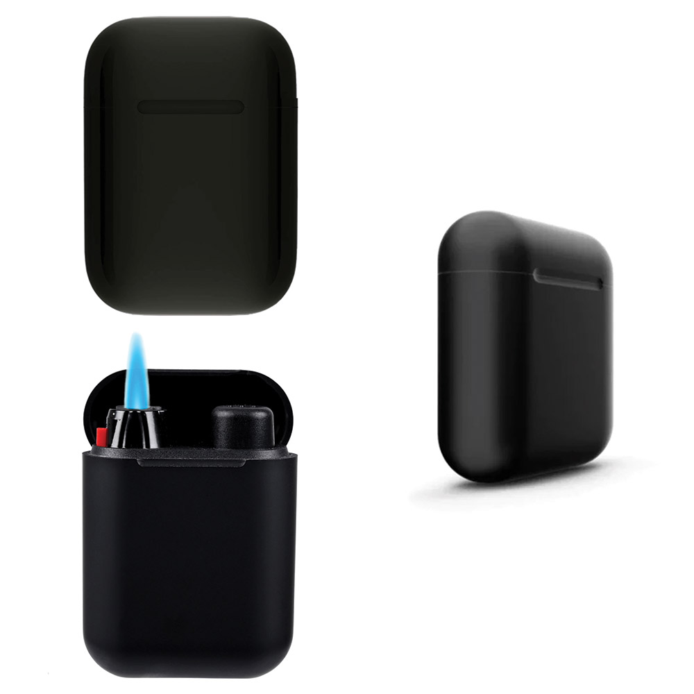 247216-EC Upaljač Atomic JET POD Blue Jetflame 2518502 crni