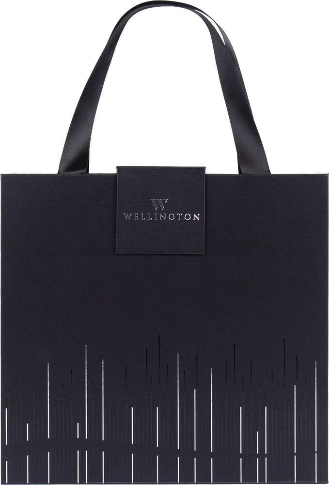 247551-EC Set Wellington Oxford notes i kem.ol. u poklon pakiranju crni