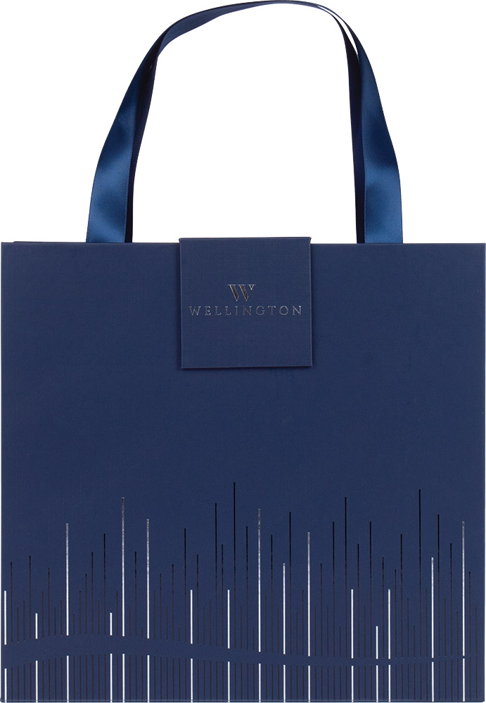 247554-EC Set Wellington Oxford notes i kem.ol. u poklon pakiranju plavi