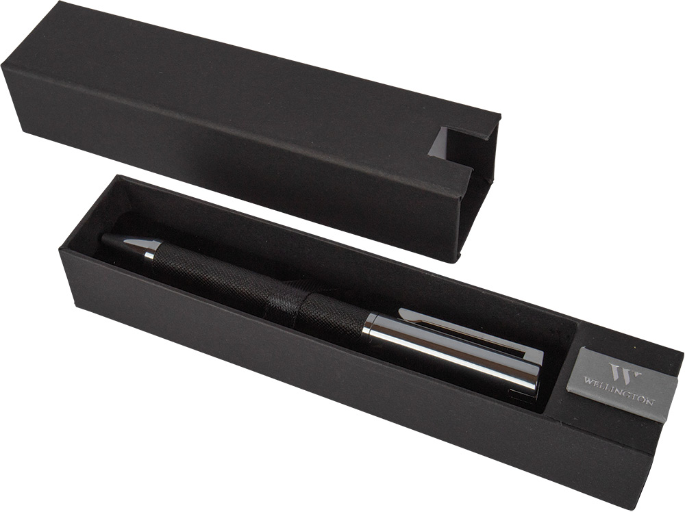 247576-EC Set pisaći Wellington Cortina metalna kem.ol. crno srebrna