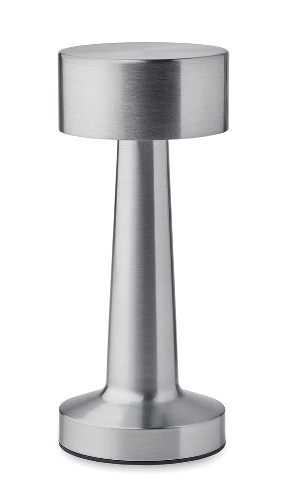 247599-EC Lampa stolna metalna Hierluz 12 Led mat srebrna