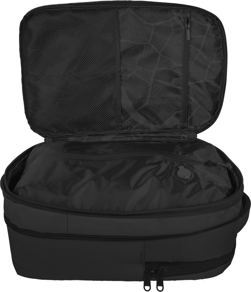 247625-EC Ruksak poslovni Expand komresijski crni  M 40 x 25 x 15 cm