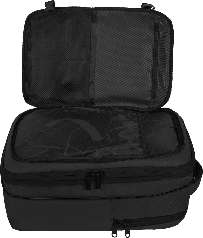 247625-EC Ruksak poslovni Expand komresijski crni  M 40 x 25 x 15 cm