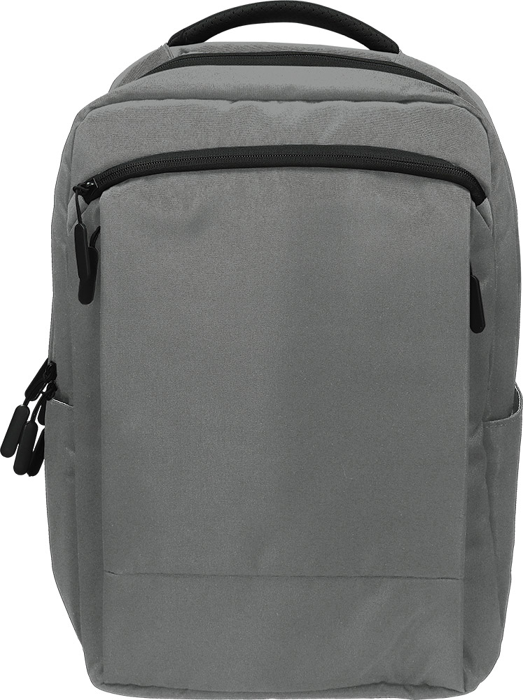247629-EC Ruksak poslovni AMON za prijenosno računalo melanž siva 15,6 inča, 46x32x17cm
