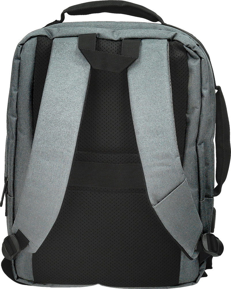 247630-EC Ruksak poslovni ARNOR za prijenosno računalo melanž siva 15,6 inča, 42x30x13cm