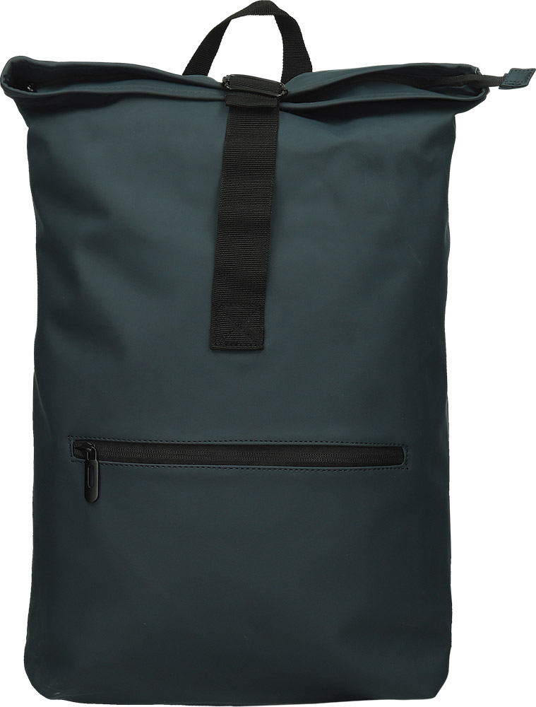 247638-EC Ruksak HAGEN za prijenosno računalo t.plavi od PU kože 15,6 inča, 41x32x17