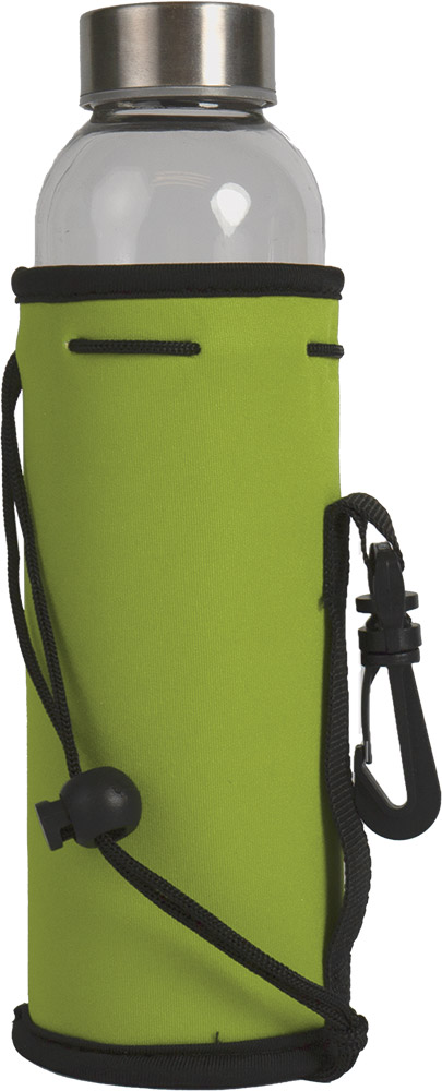 247688-EC Boca za vodu Hydra 550ml zeleno crna P48