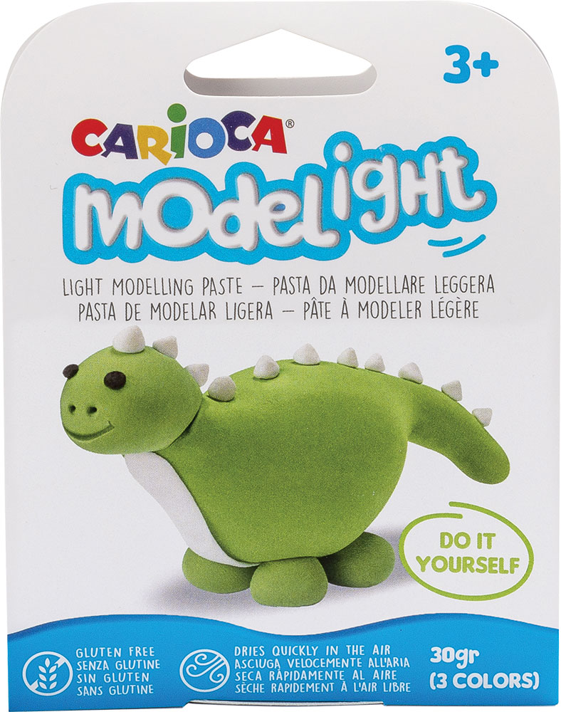 241376-EC Masa za modeliranje CARIOCA Animal dispL.sort (pingvin, patka, dino)P16/64 NETTO