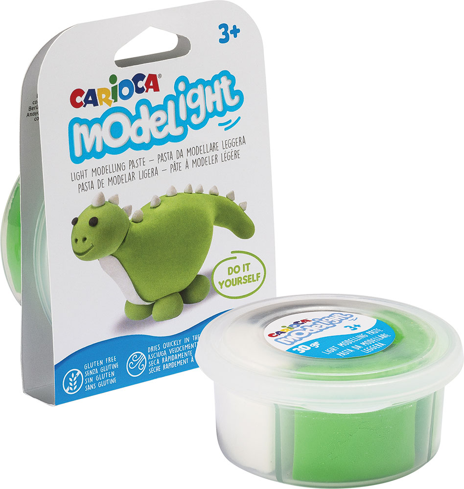 241376-EC Masa za modeliranje CARIOCA Animal dispL.sort (pingvin, patka, dino)P16/64 NETTO