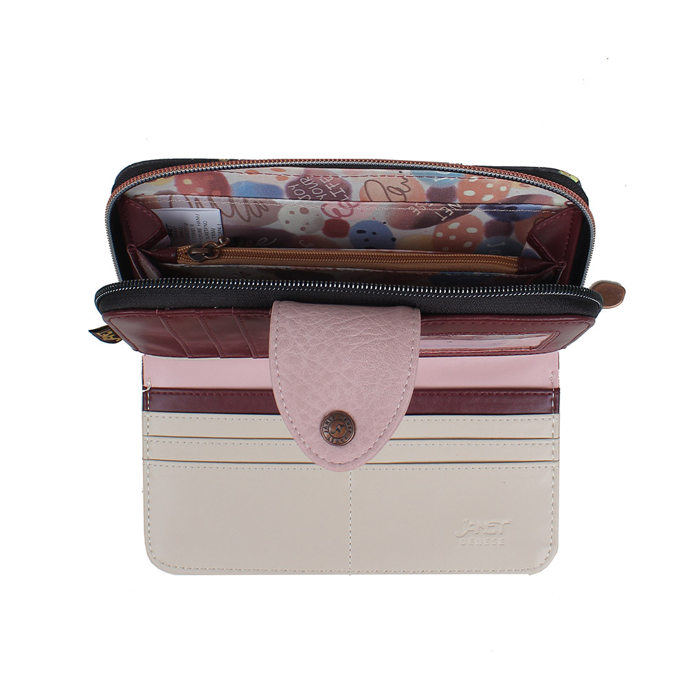 247320-EC Novčanik fashion Janet mini Golden Time FW25 19.5X3X10 cm JW-013D P30