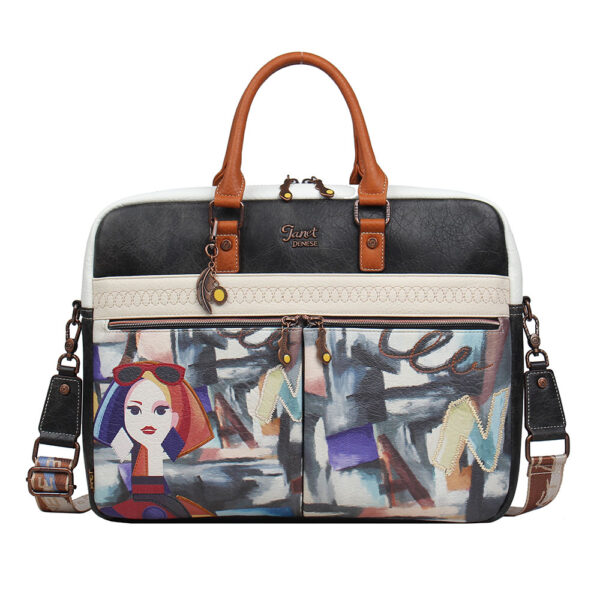 Torba fashion poslovna Janet mini Master Piece FW25 40X10.5X31 cm J-155A P14 Net