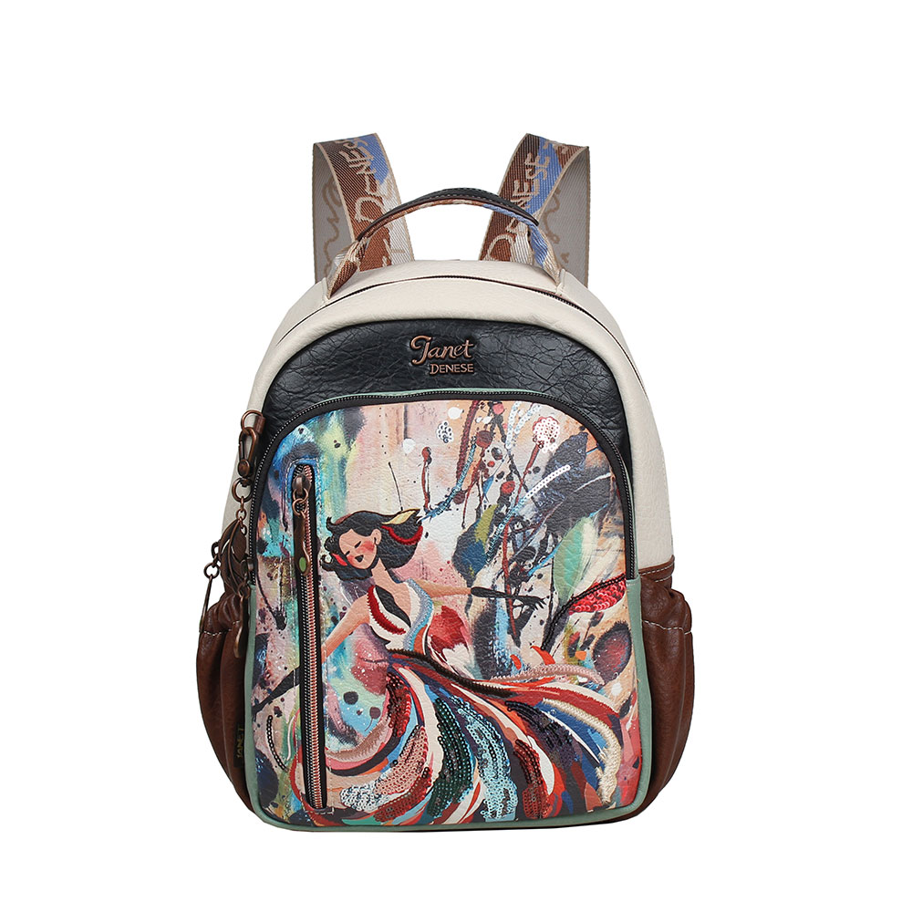 247327-EC Ruksak fashion Janet mini Growing in Spring FW25 24X15X30 cm J-121A P16