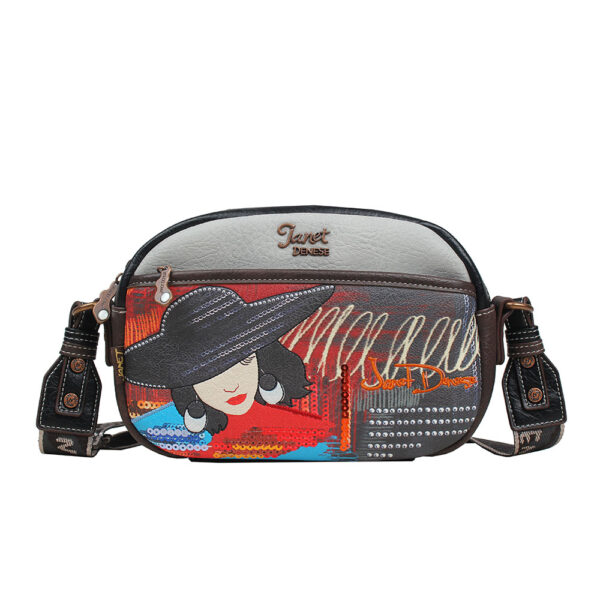 Torba fashion Janet mini Tempus Fugit FW25 24X7X18 cm J-007F P16 Netto