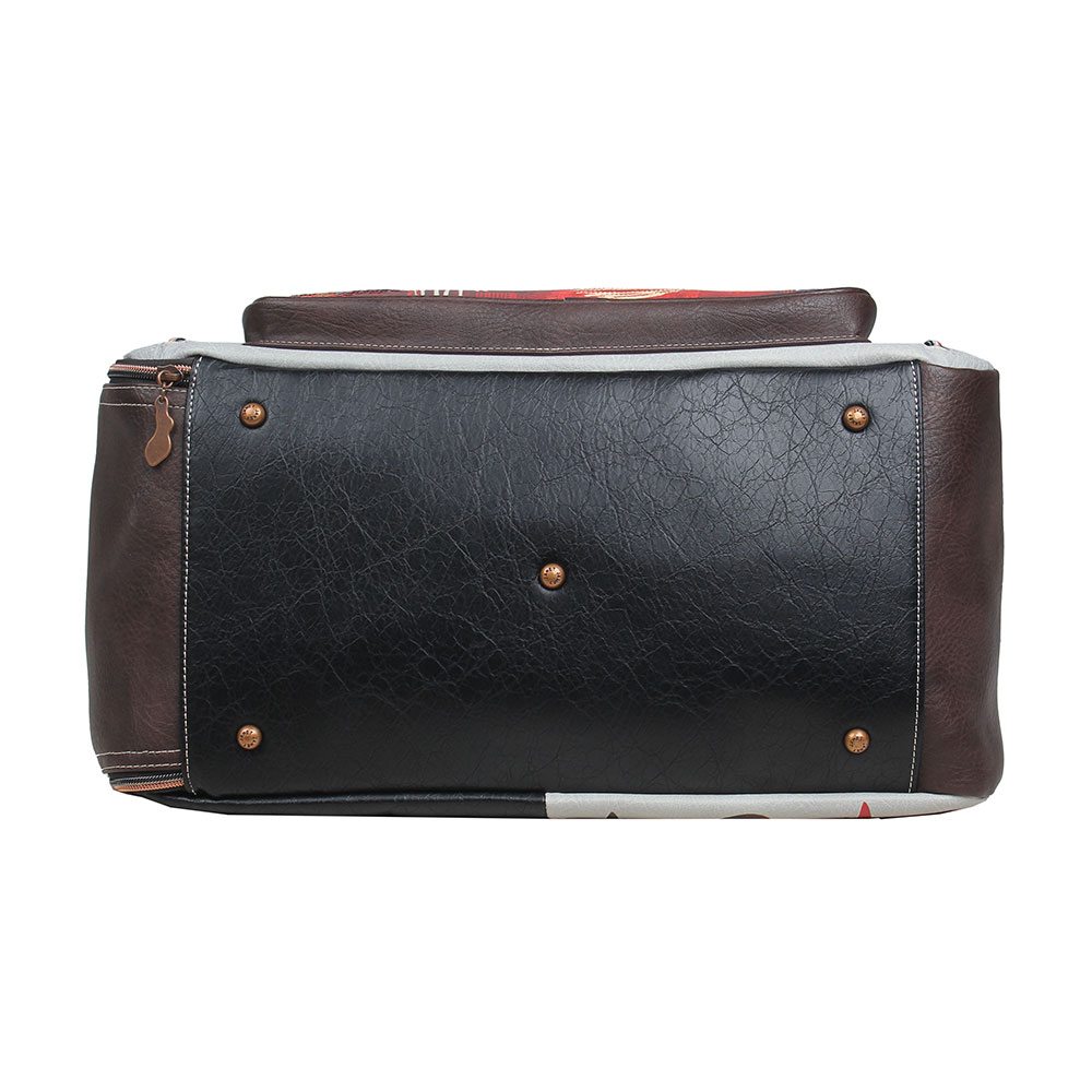 247334-EC Torba fashion putna Janet mini Tempus Fugit FW25 47X23X27 cm J-017F P14