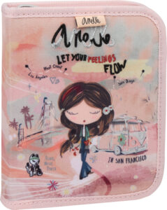 Pernica jednostruka 2 preklopa BIG ANEKKE Peace&Love sa priborom P36 NETTO