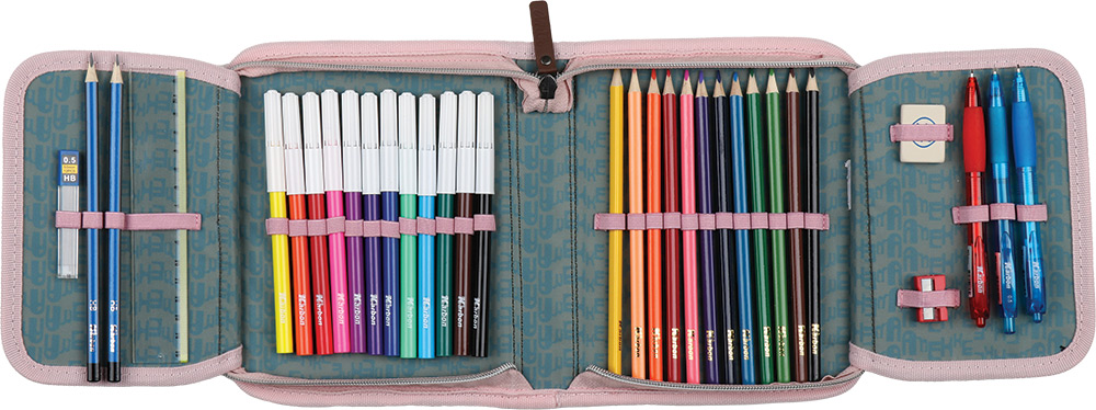 245571-EC Pernica jednostruka 2 preklopa BIG ANEKKE Peace&Love sa priborom P36