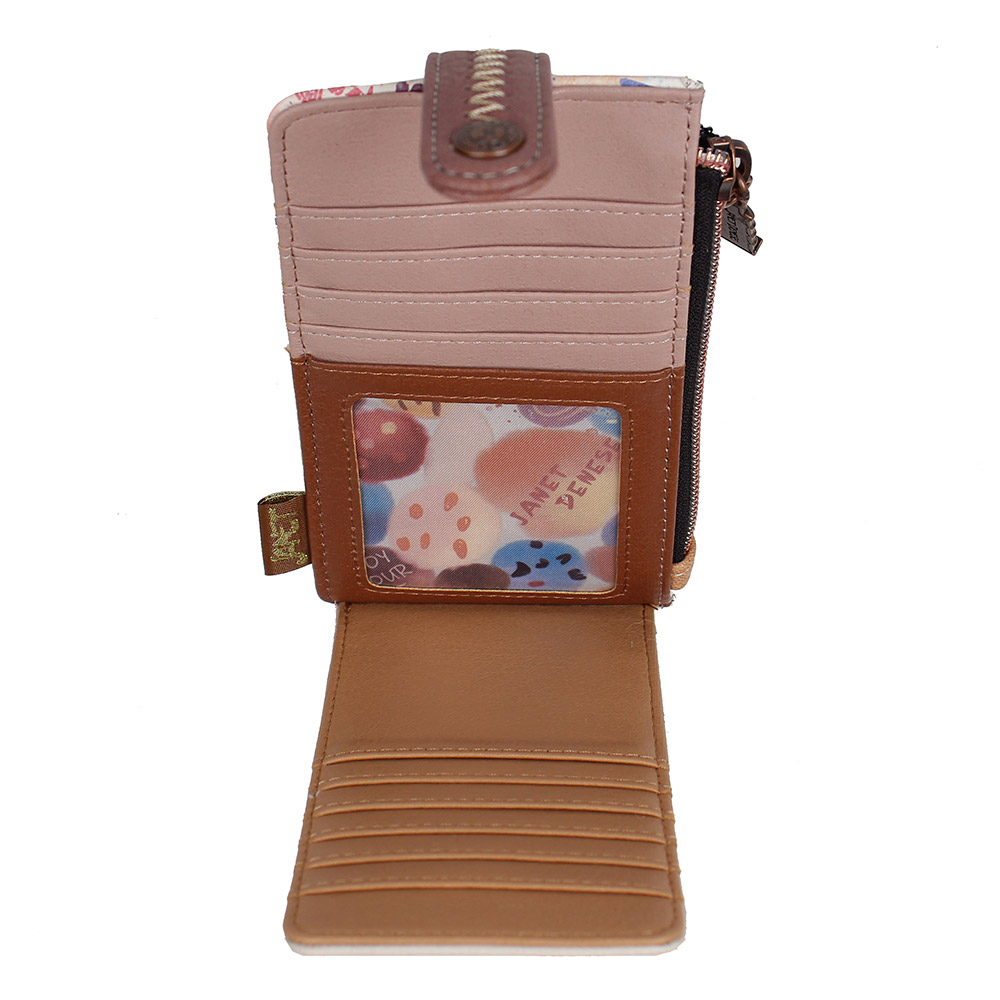 245984-EC Etui za kartice/novčanik Janet A tour of Rome 9x2x16 cm JW-007C P30