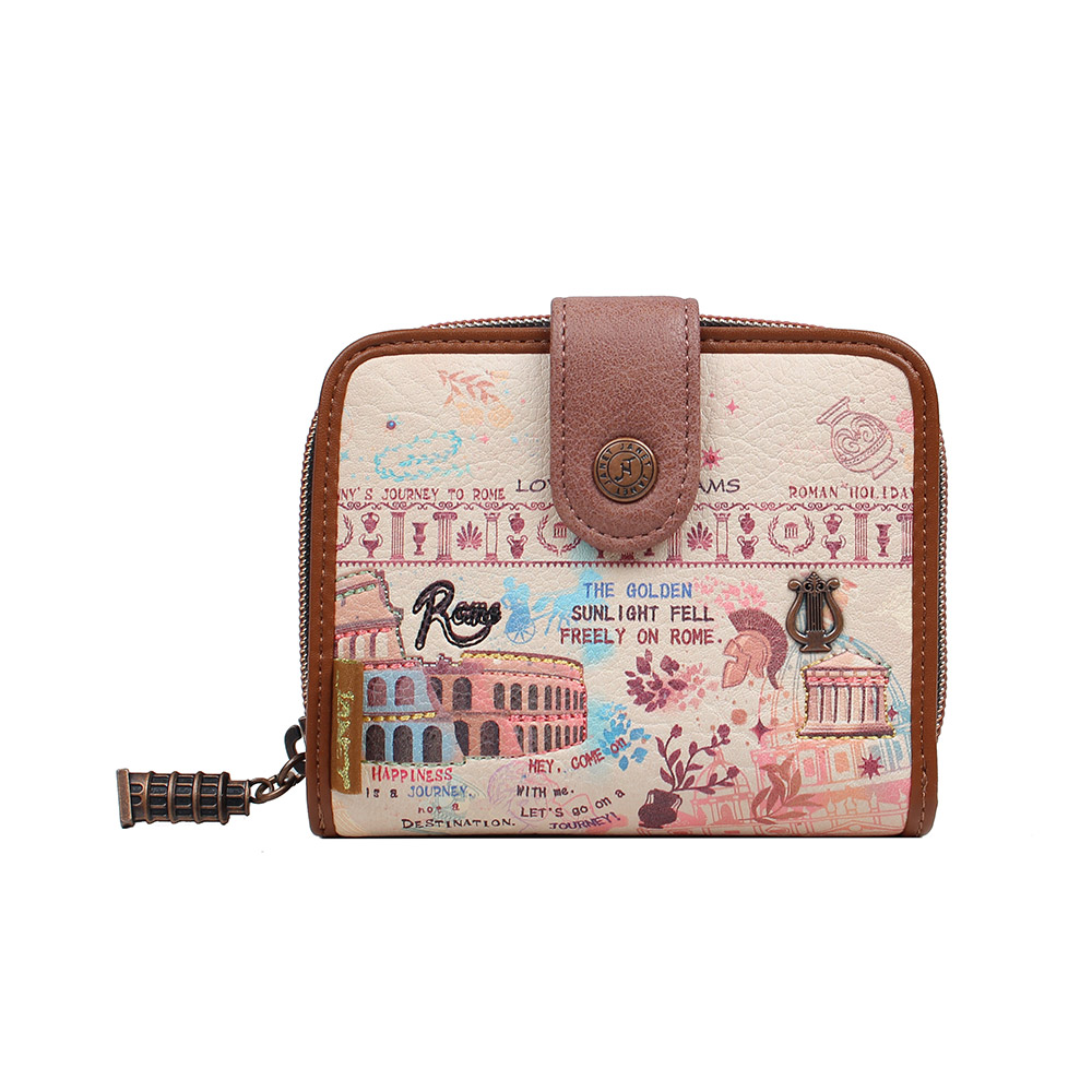 245989-EC Novčanik fashion Janet A tour of Rome 12,5x3x10cm JW-015A P60