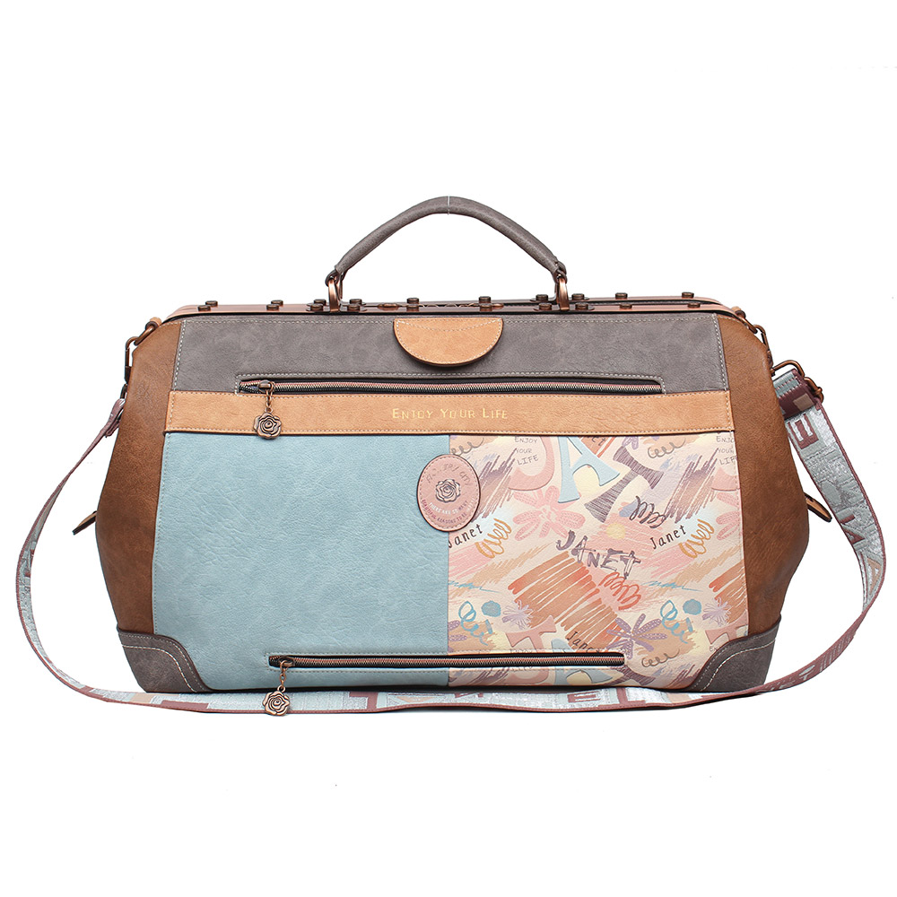 245991-EC Torba fashion Janet Flowery city 50x21x32 cm J-004B P10