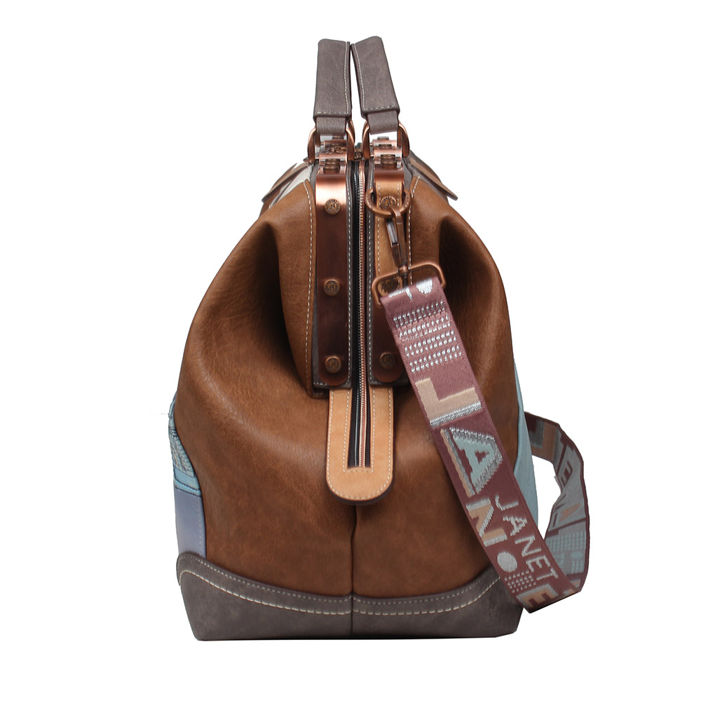 245991-EC Torba fashion Janet Flowery city 50x21x32 cm J-004B P10