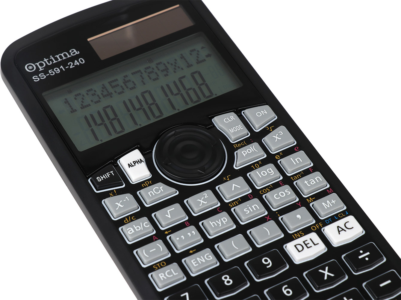 247646-EC Kalkulator OPTIMA SS-591-240 240fun. 25258 P30/60