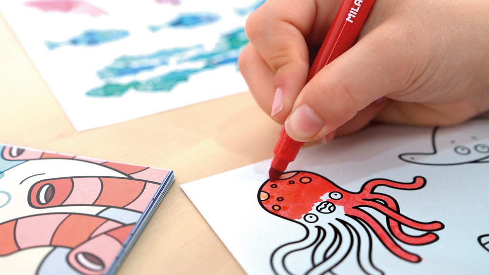 248516-EC Bojanka s naljepnicama za djecu MILAN BLUE ODISSEY P30