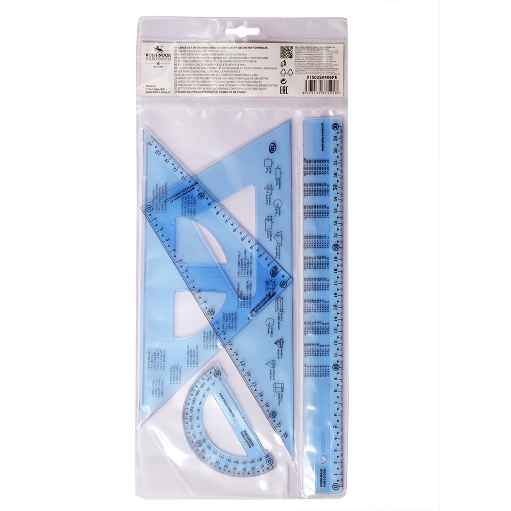248645-EC Geometrijski set veliki s geom.formulama u etuiu K-I-N bls P20