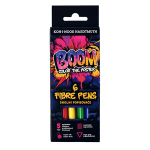 Flomasteri 6/1 BOOM K-I-N perivi 1022 bls P24