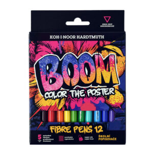 Flomasteri 12/1 BOOM K-I-N perivi 1022 bls P24