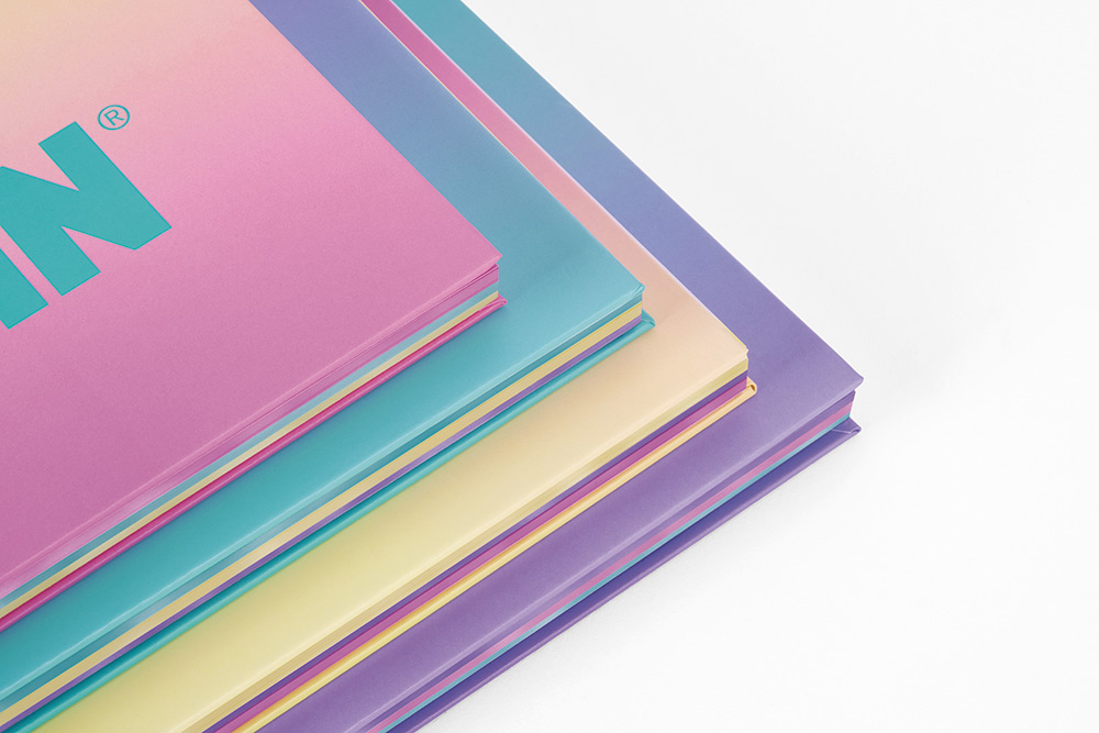 248700-EC Blok kolegij A4/D MILAN Sunset, 90L 95gr papir perforirani, zelena P12