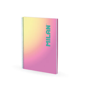 Blok kolegij A4/D crte 90l Milan Sunset roza