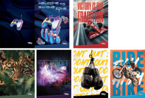 231900-EC Bilježnica A4/D SKY BOYS 42L P10/60