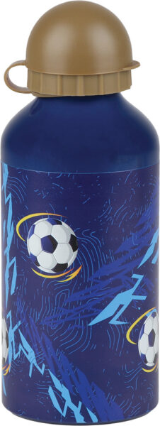 247104-EC Boca za vodu aluminijska Karbon NETTED 500 ml P24
