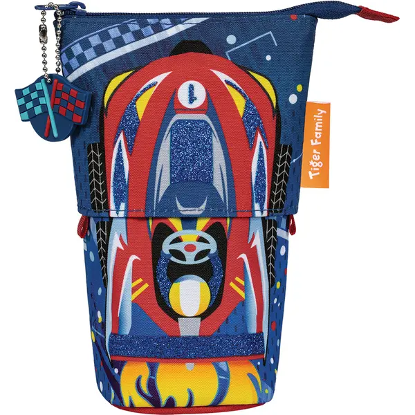 247864-EC Pernica vrećica uspravna Flex TIGER FAMILY Fun Time Crazy Car P24