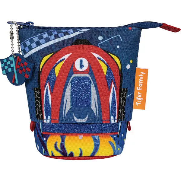 247864-EC Pernica vrećica uspravna Flex TIGER FAMILY Fun Time Crazy Car P24