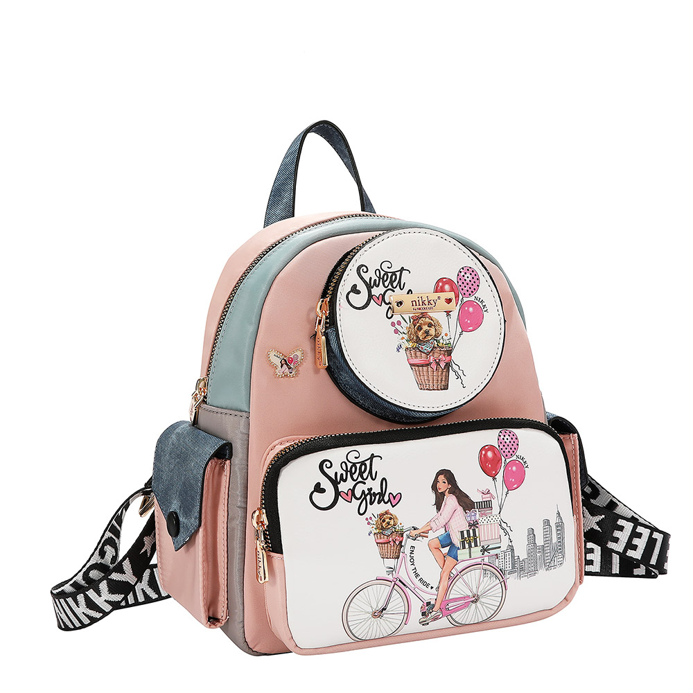 248247-EC Ruksak fashion NIKKY Sweet Girl SS26 20x23,5x11cm NK13134