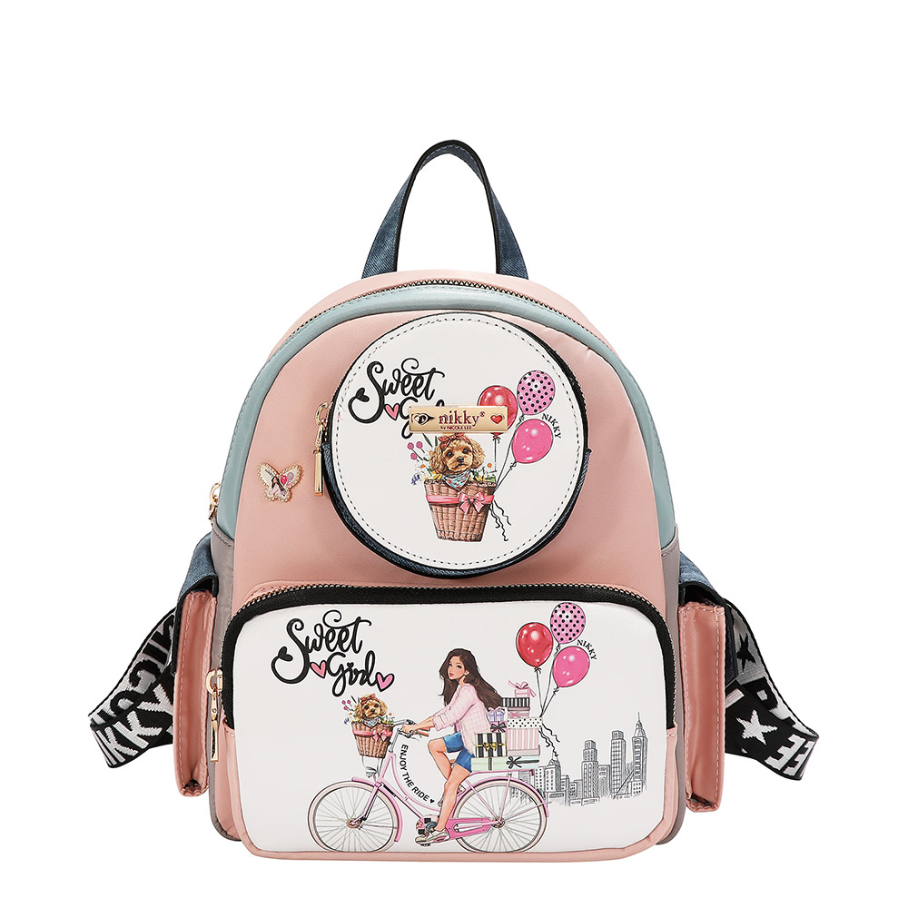 248247-EC Ruksak fashion NIKKY Sweet Girl SS26 20x23,5x11cm NK13134