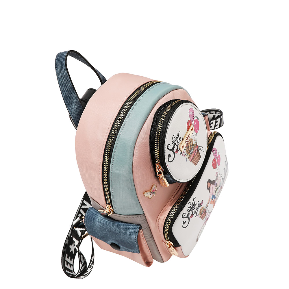 248247-EC Ruksak fashion NIKKY Sweet Girl SS26 20x23,5x11cm NK13134