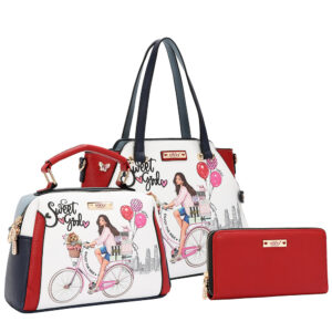 Torba x2, novčanik fashion set NIKKY Sweet Girl SS26 NK13162
