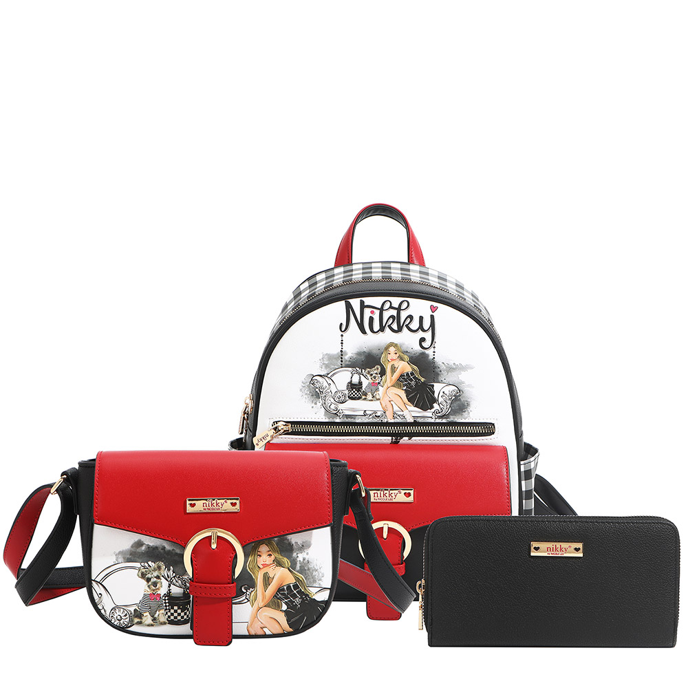 248249-EC Ruksak,torba,novčanik fashion set NIKKY Angel from Above SS26 NK13163