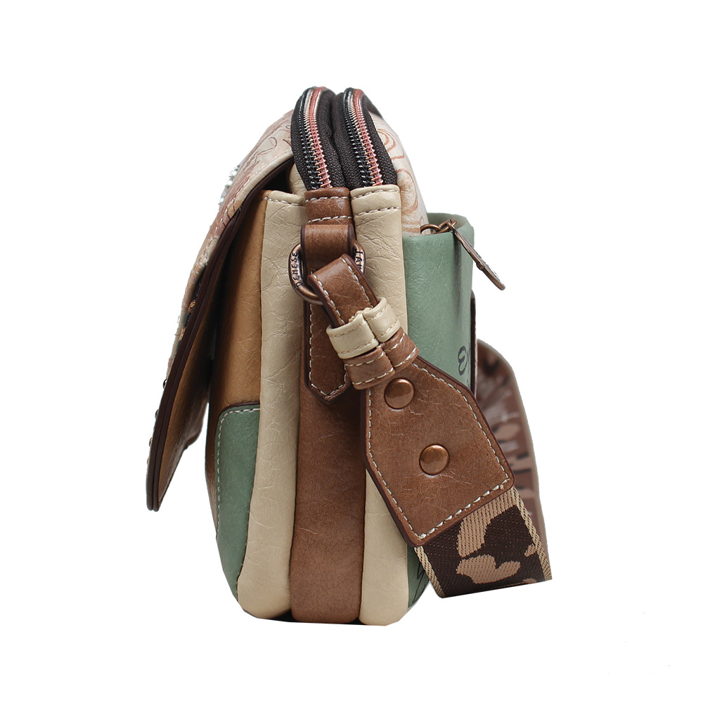 248318-EC Torba fashion Janet SS26 Western Odyssey 24x6x18cm J-029E