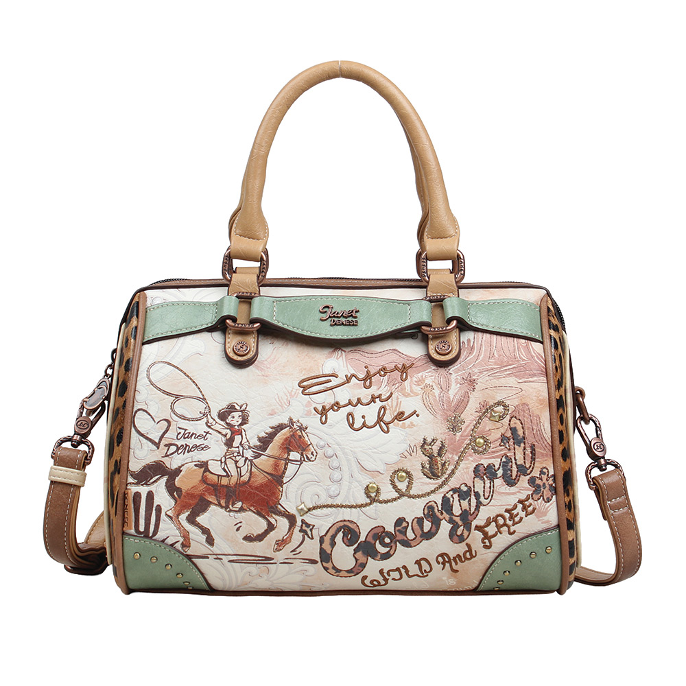 248319-EC Torba fashion Janet SS26 Western Odyssey 28.5x15.5x20cm J-087E