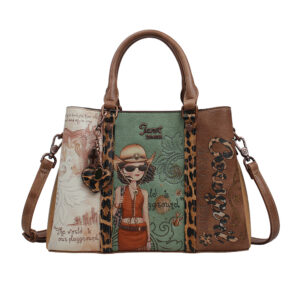 Torba fashion Janet SS26 Western Odyssey 30x12x21cm J-149A