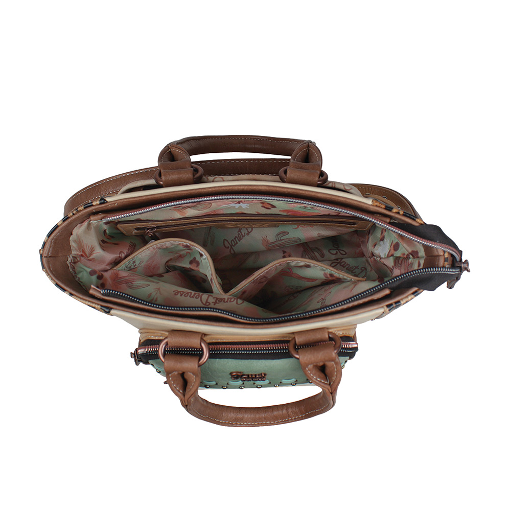 248323-EC Torba fashion Janet SS26 Western Odyssey 27.5x11.5x22cm J-168